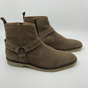 Walk London Hornchurch Stirrup Suede Ankle Boots